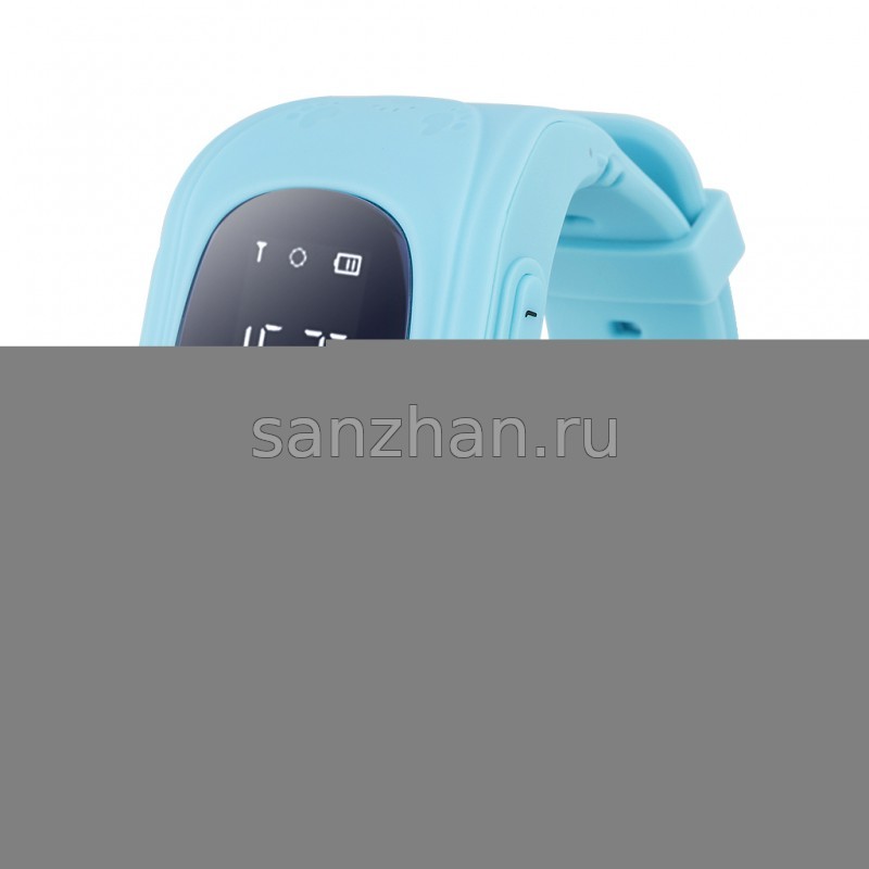 Детские часы с GPS трекером и SIM картой Smart Baby Watch Q50 (Голубые)