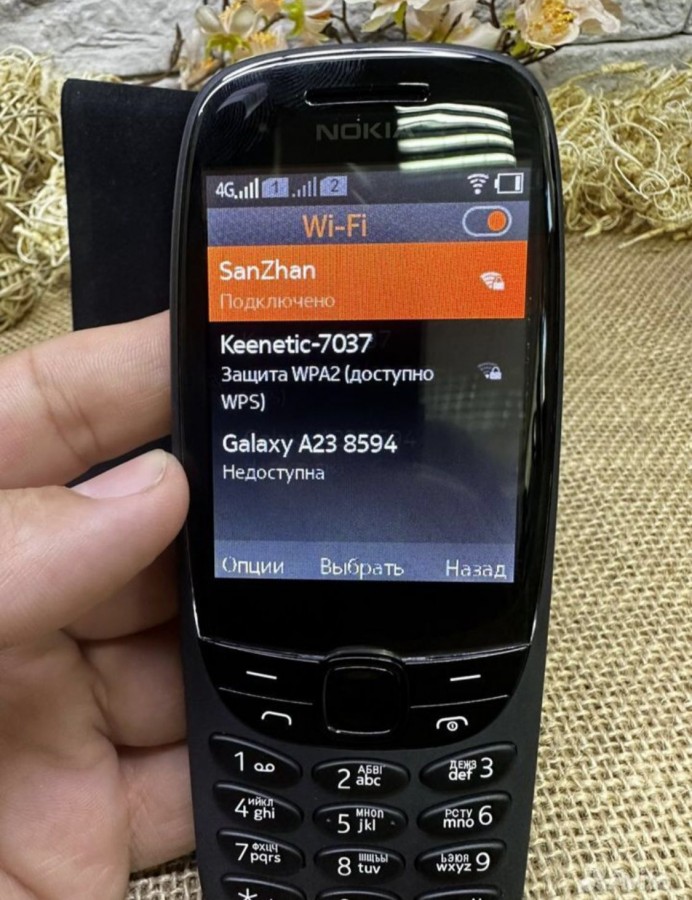 Кнопочный телефон 4G Nokia 6310 с WiFi